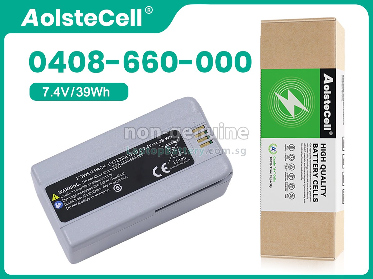 replacement Stryker 0408-655-00 battery