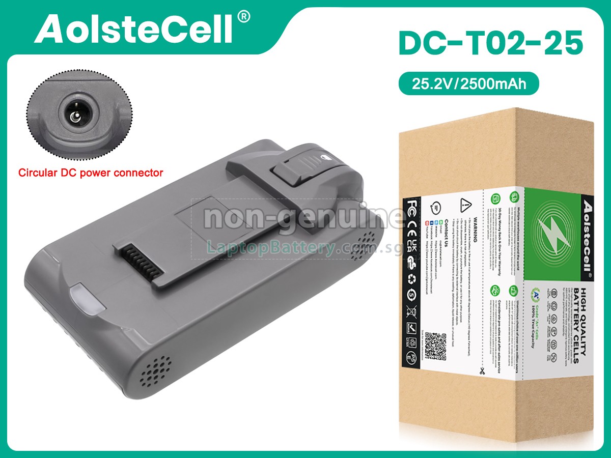 replacement SUPOR DC-T02-25 battery