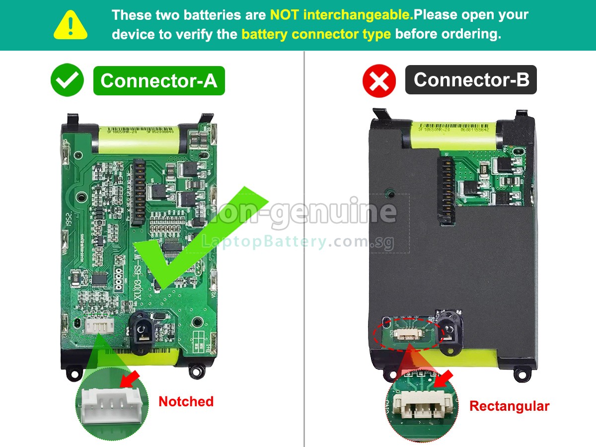 replacement SUPOR SP003WS-6S battery