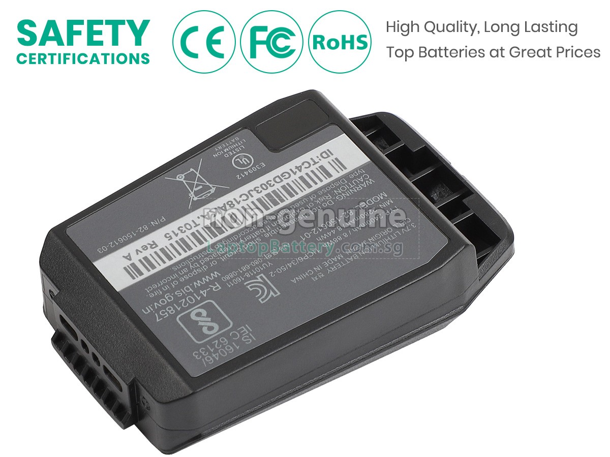 replacement Symbol BTRY-MC21EAB0E battery