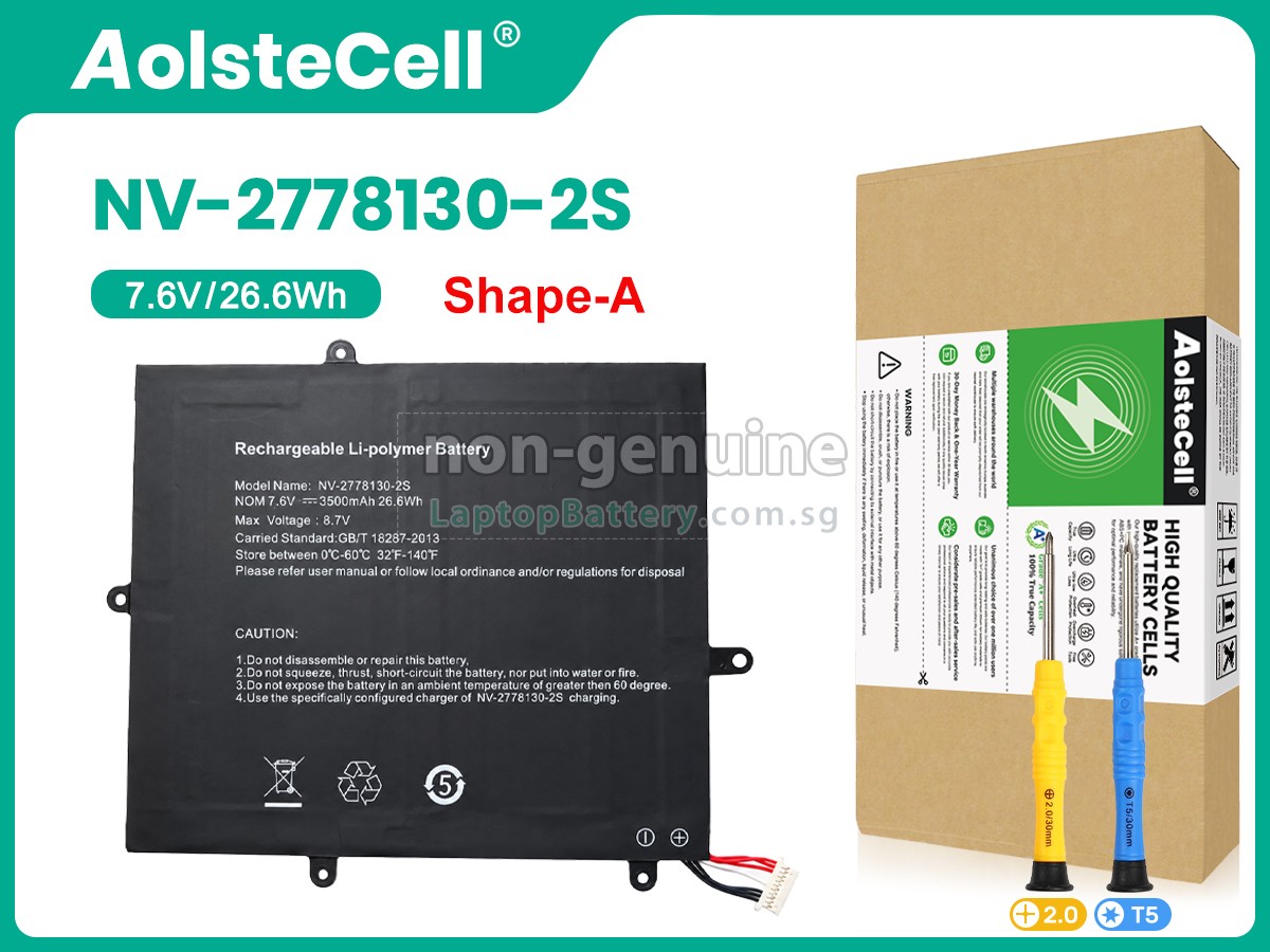 replacement Teclast F5 battery