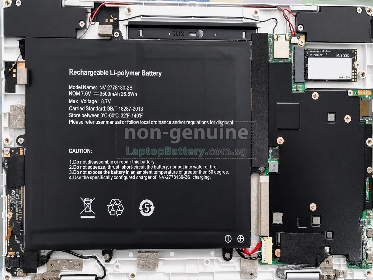 replacement Teclast F5 battery