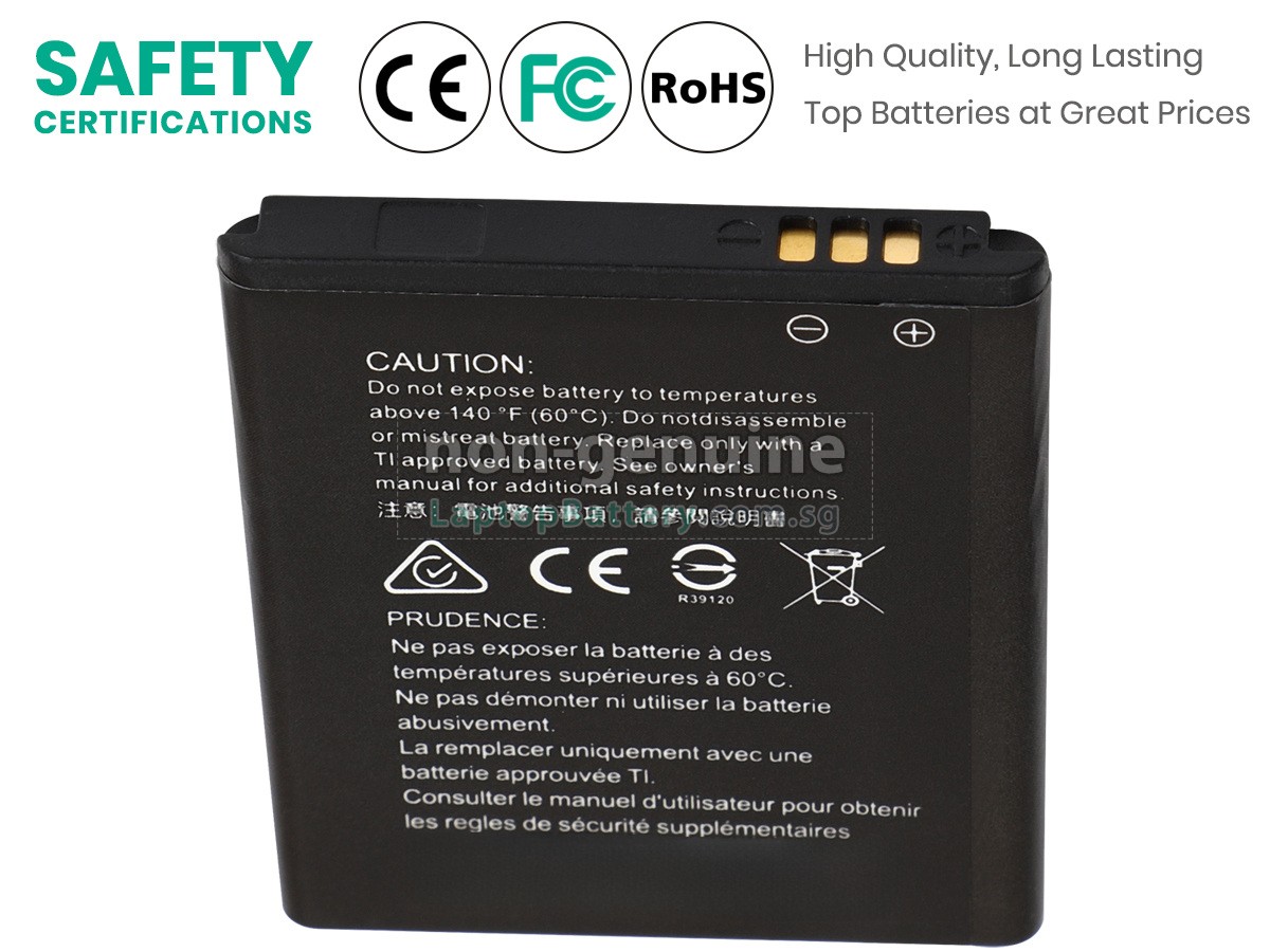 replacement Texas Instruments TI-84 CE battery