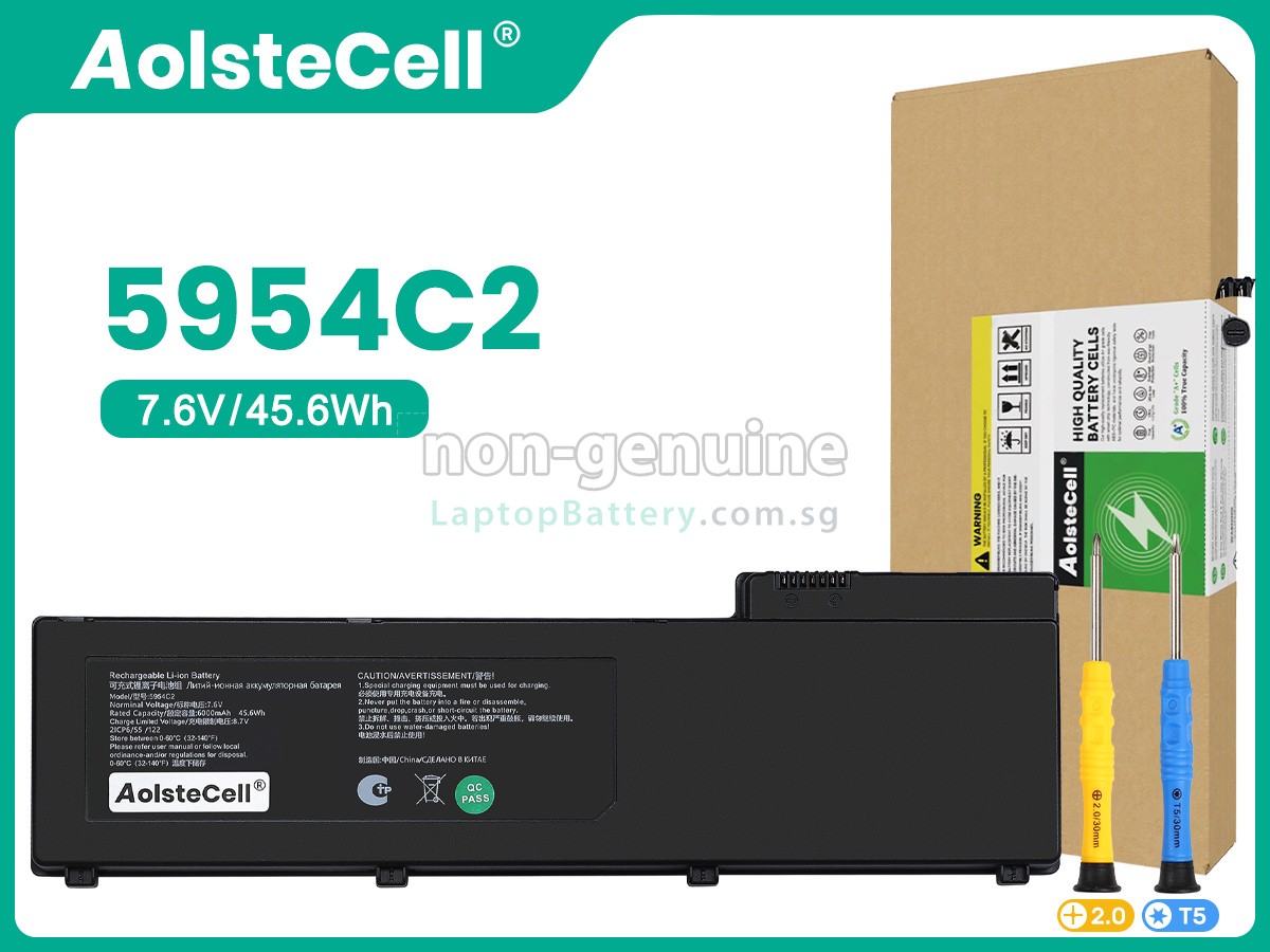 replacement Thunderobot 5954C2 battery