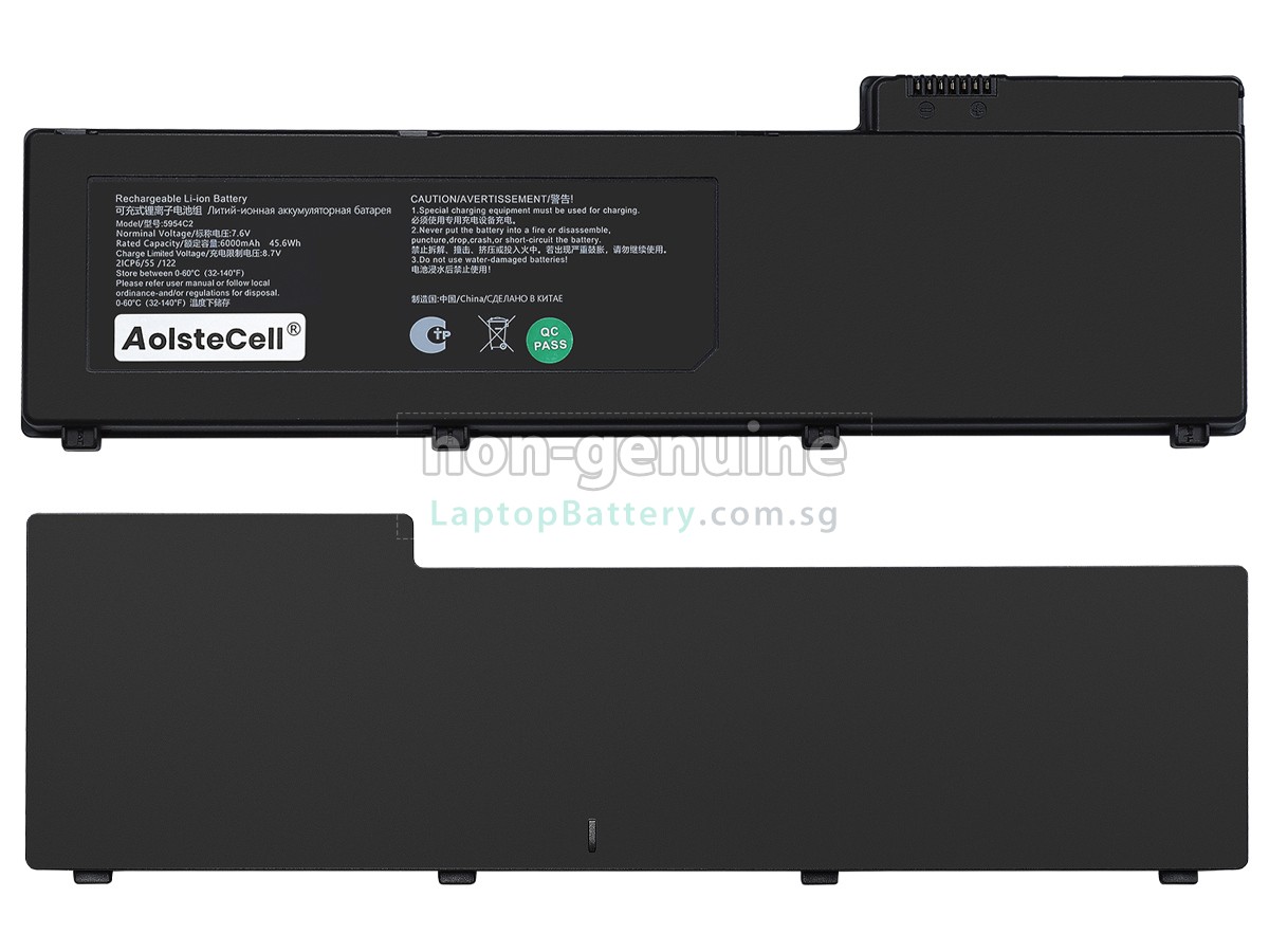 replacement Thunderobot 5954C2 battery