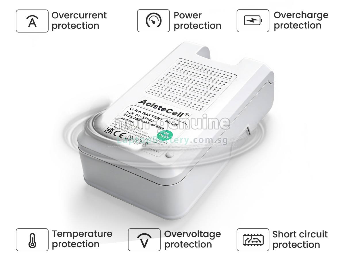 replacement Tineco PURE ONE S11 battery