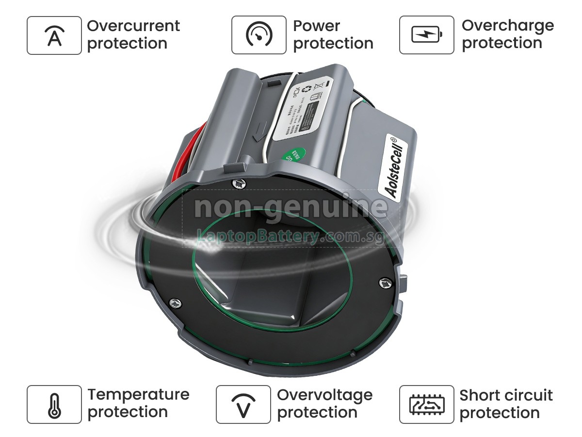 replacement Tineco FLOOR ONE S7 STEAM PLUS battery