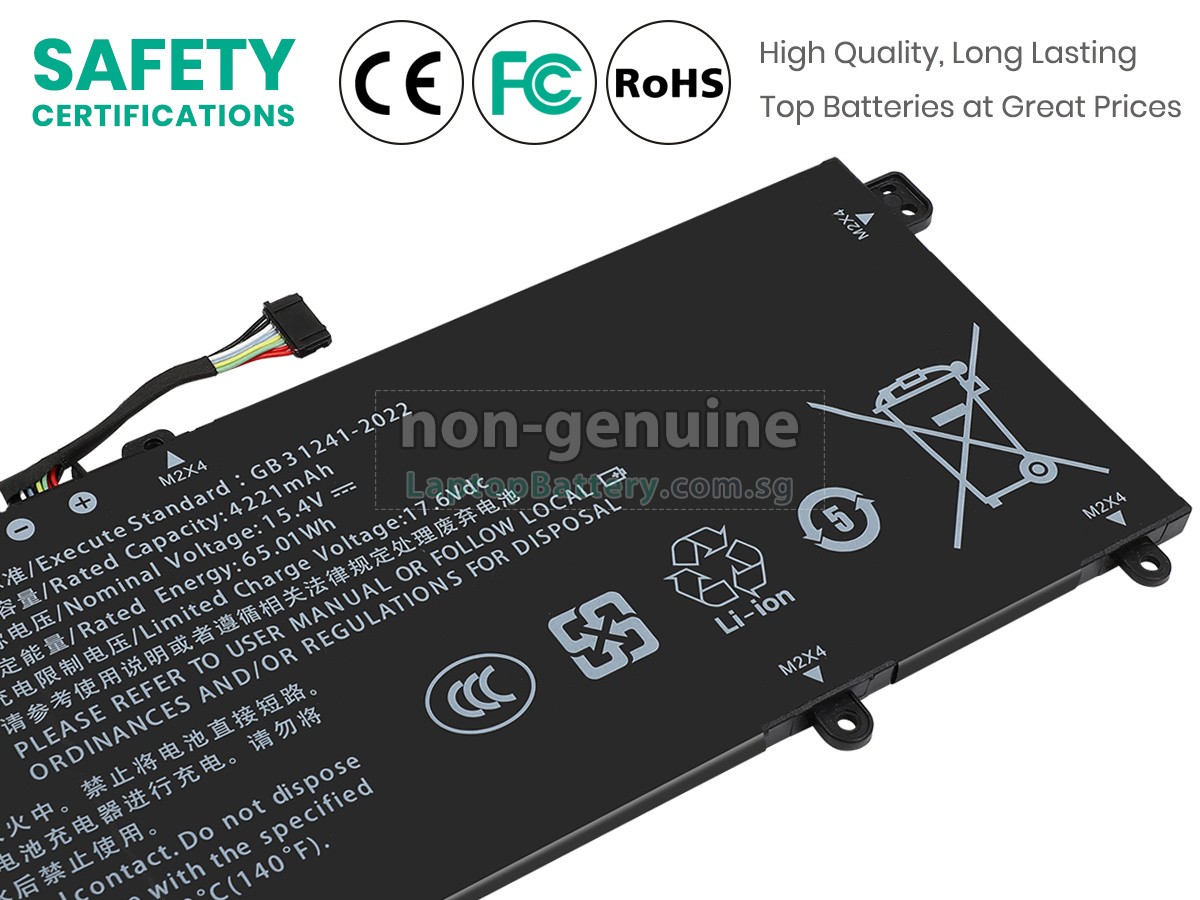 replacement TongfangPC B14GA battery