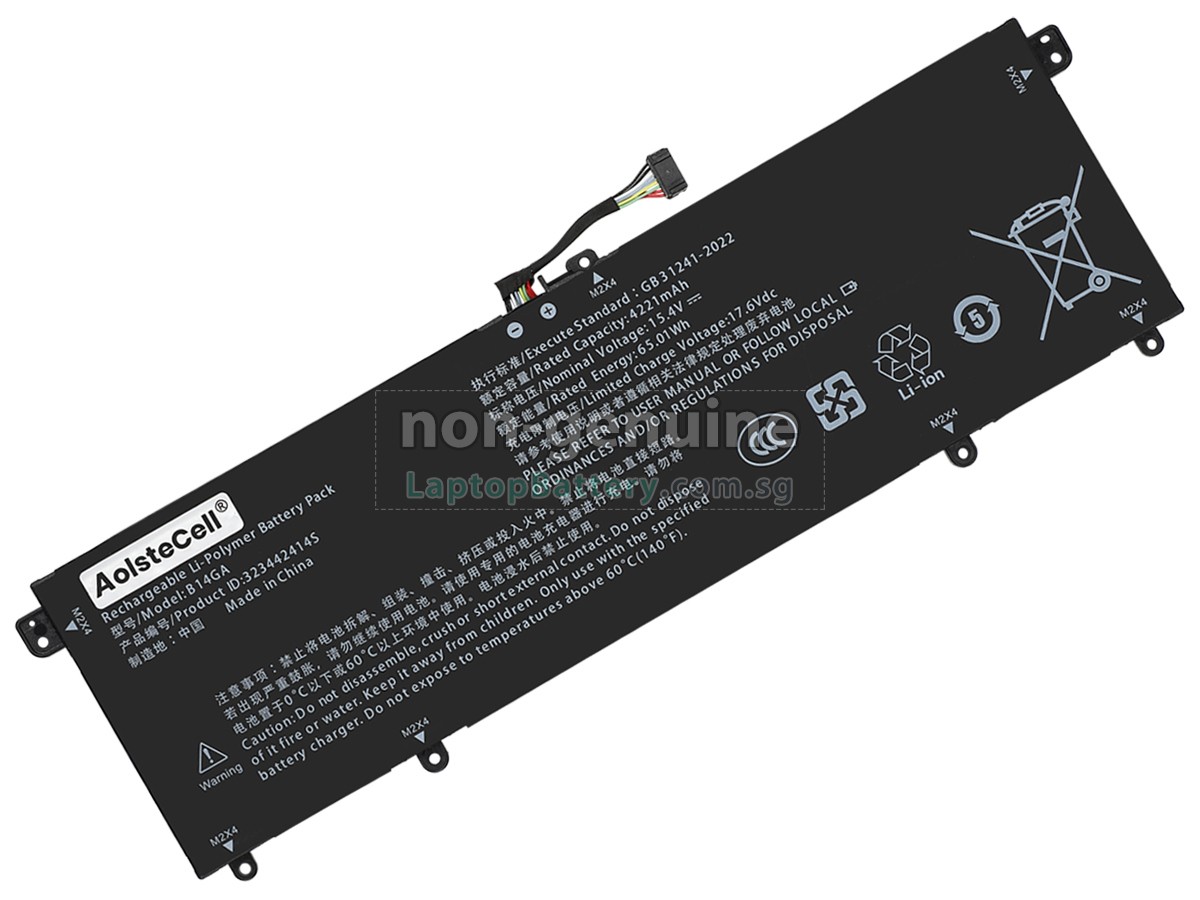 replacement TongfangPC B14GA battery
