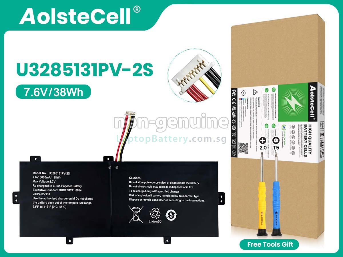 replacement TongfangPC U3285131PV-2S1P battery