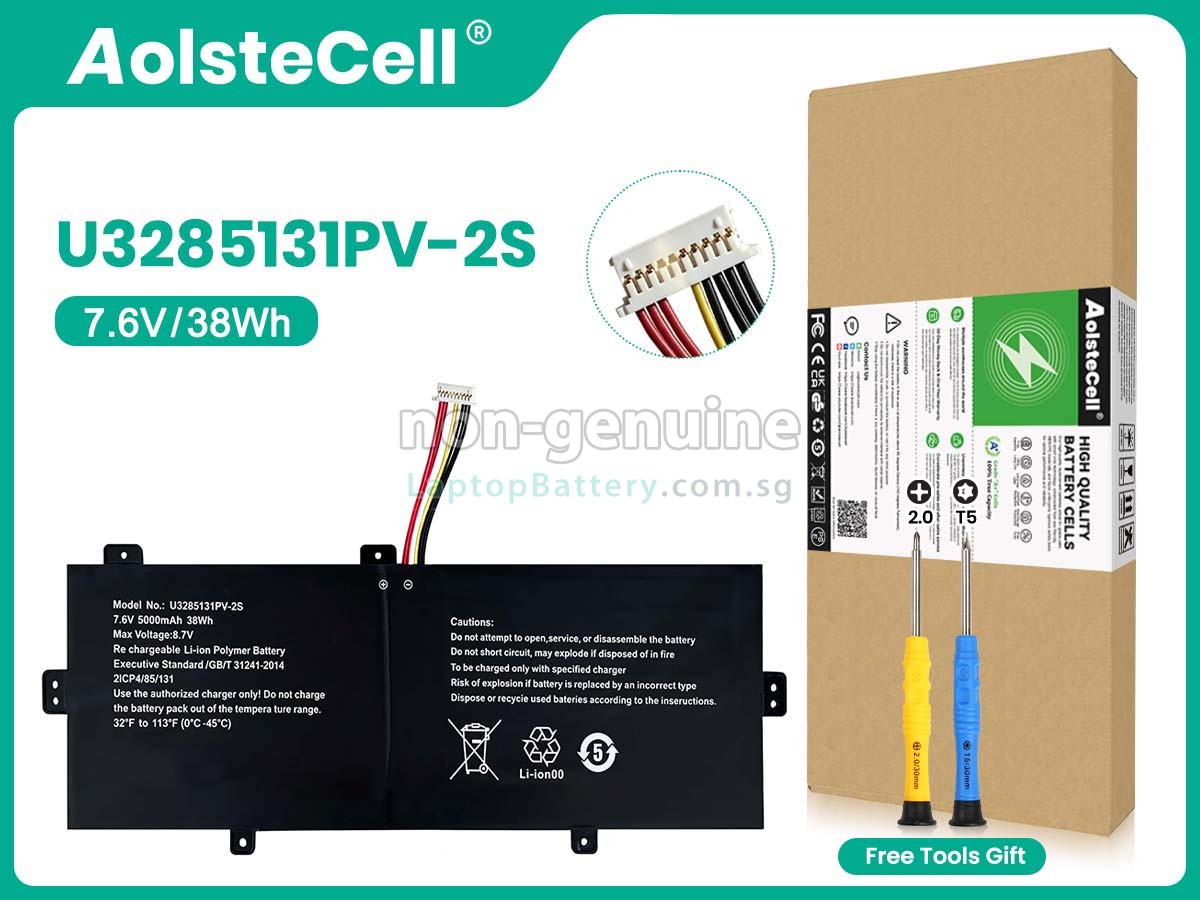 replacement TongfangPC U3285131PV-2S1P battery