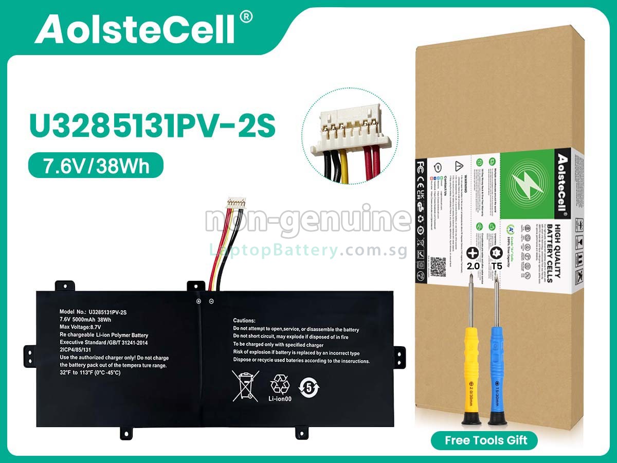 replacement TongfangPC U3285131PV-2S1P battery