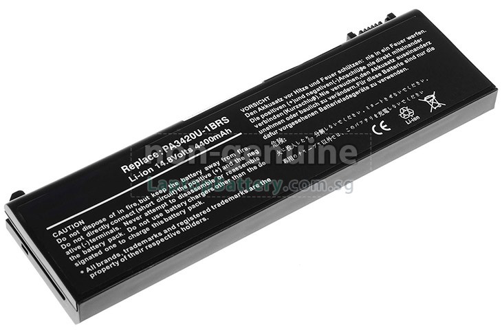 Battery for Toshiba Equium L100-186 laptop