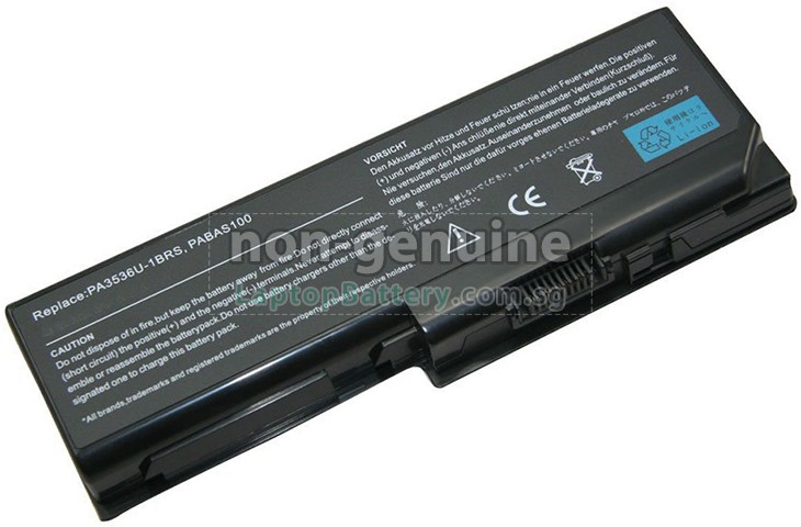 Battery for Toshiba PABAS100 laptop