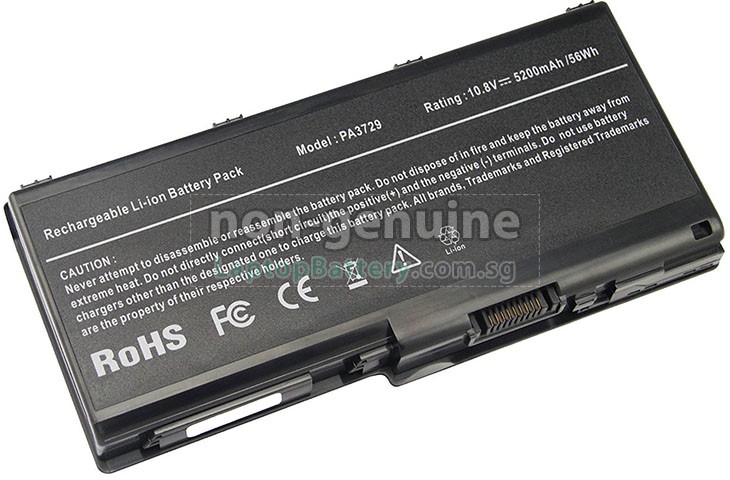 Battery for Toshiba Qosmio 97L laptop