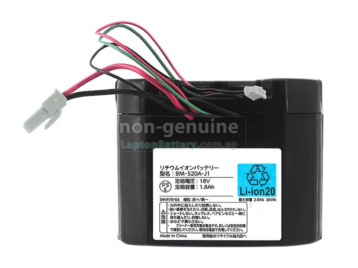replacement Toshiba BM-520A-J1 battery