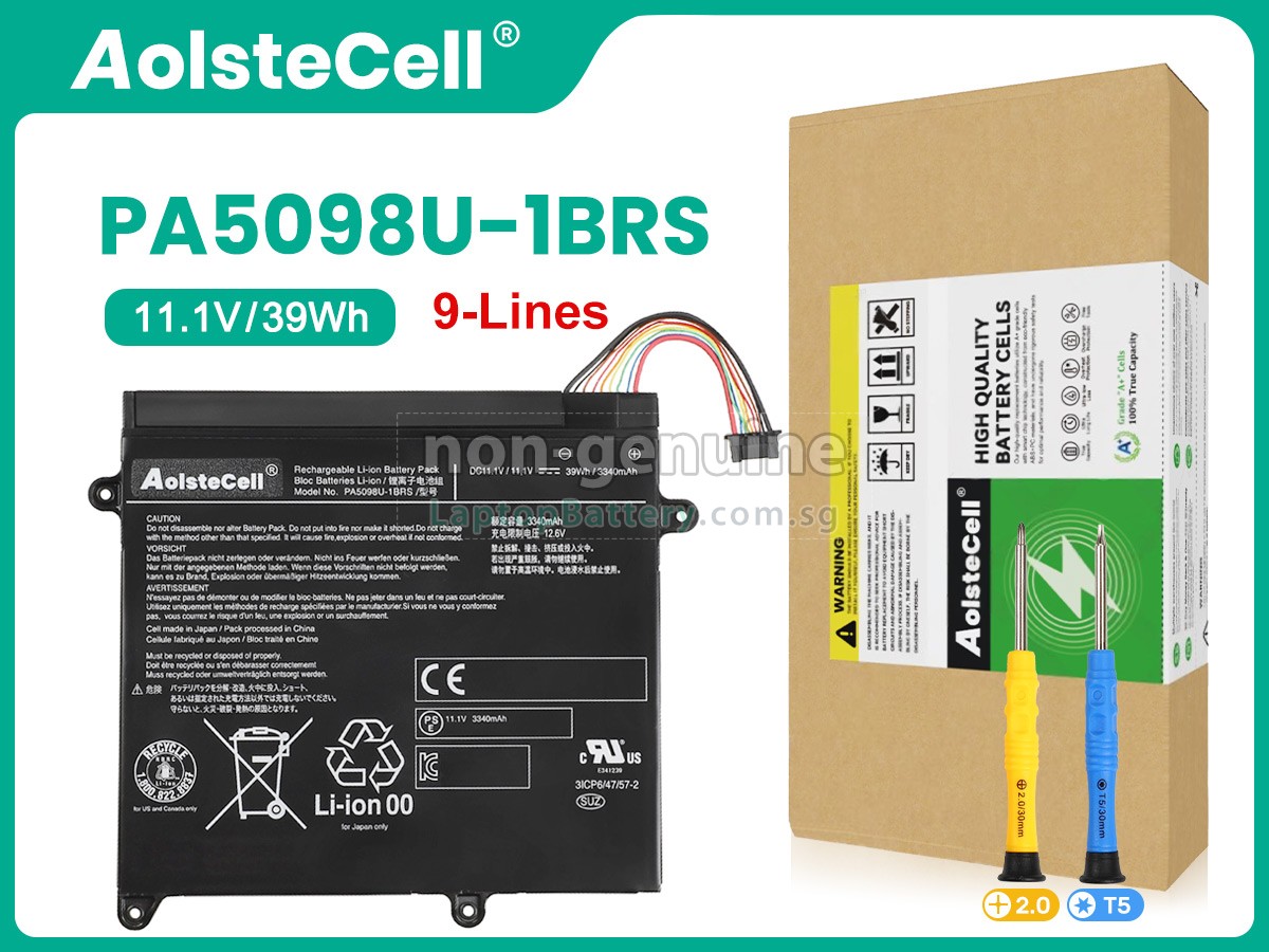 replacement Toshiba Portege Z10T-A battery