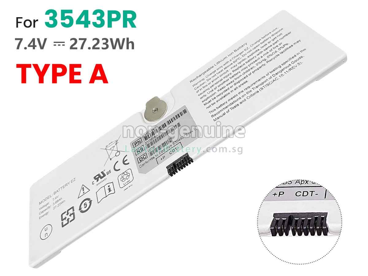 replacement Trixell MOBILEDIAGNOST WDR battery