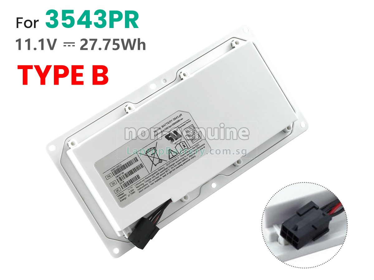 replacement Trixell MOBILEDIAGNOST WDR battery