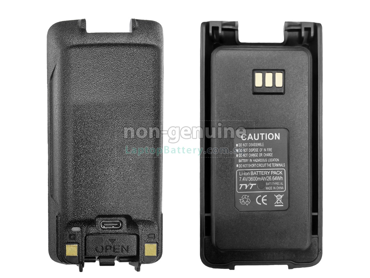 replacement TYT MD358 battery