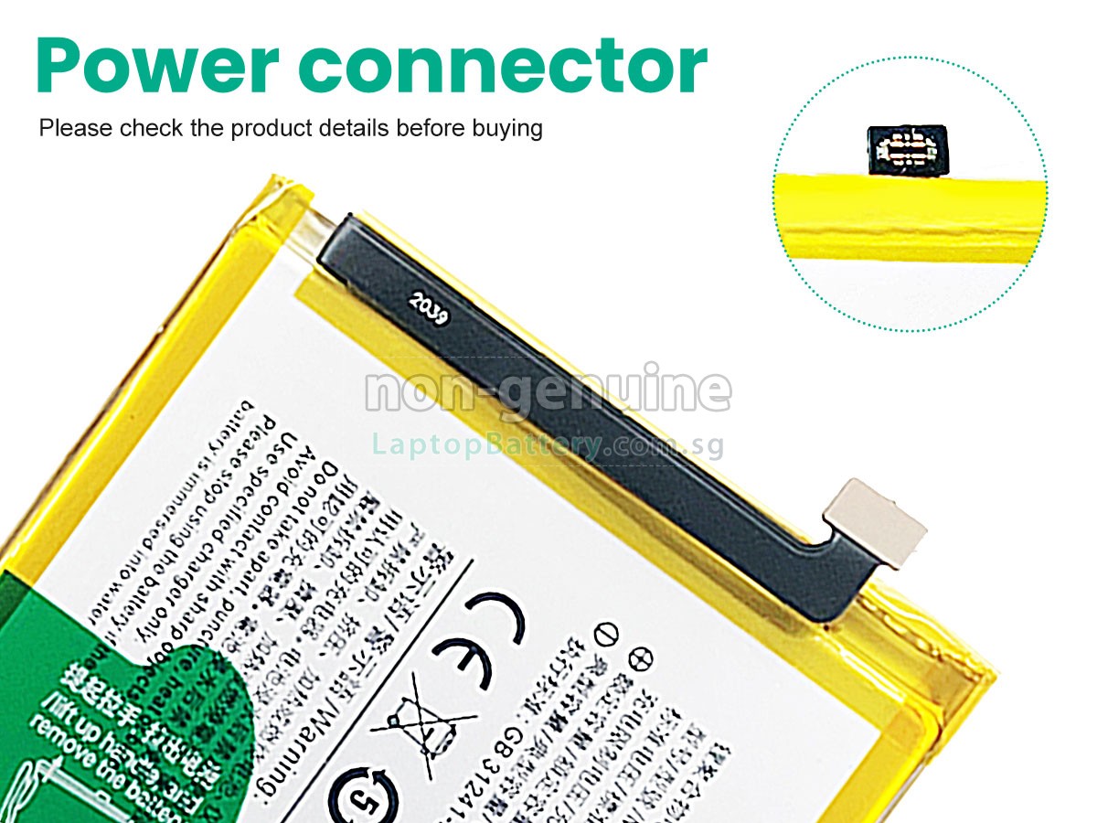 replacement Vivo B-C8 battery