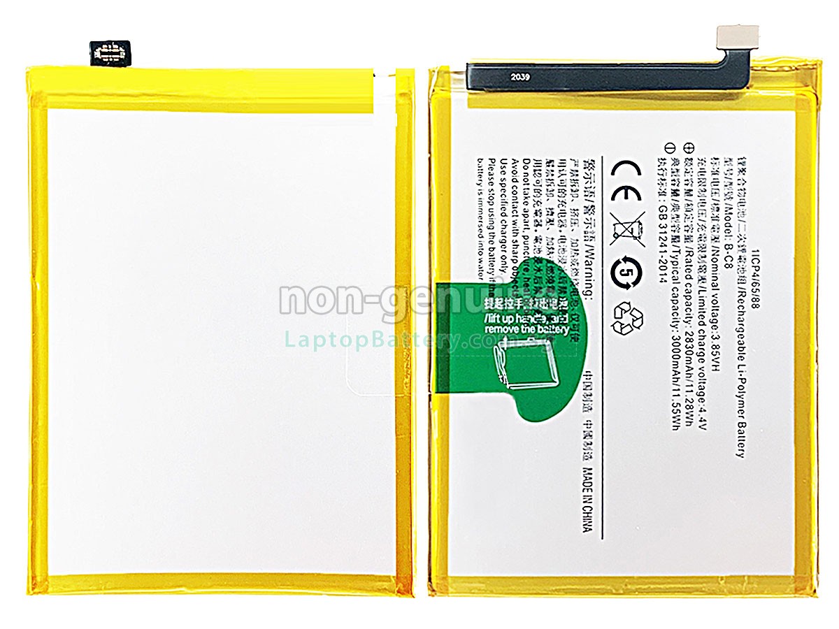 replacement Vivo B-C8 battery