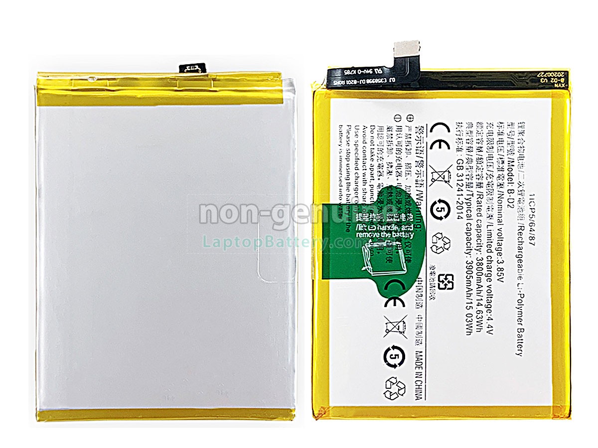 replacement Vivo B-D2 battery