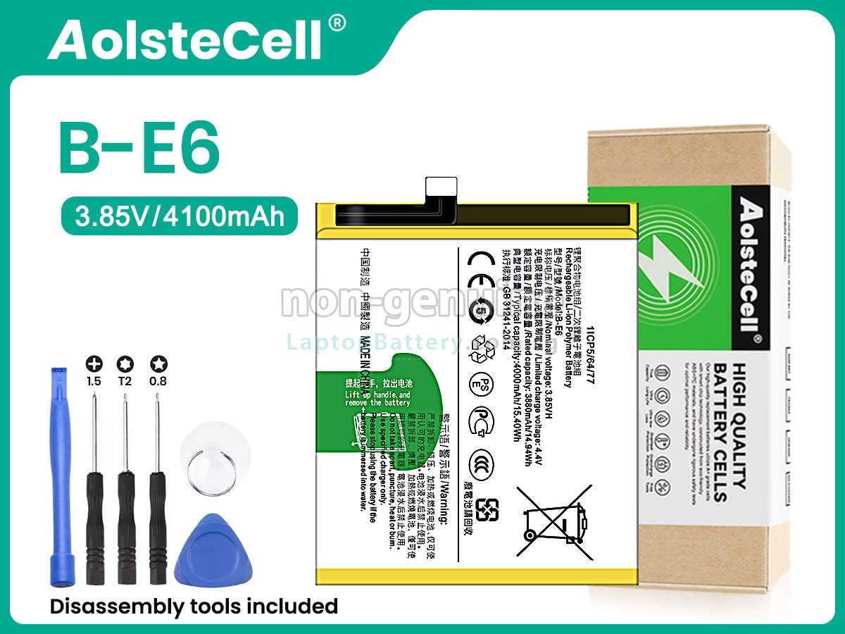 replacement Vivo B-E6 battery