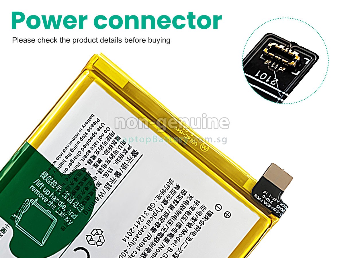 replacement Vivo B-G3 battery