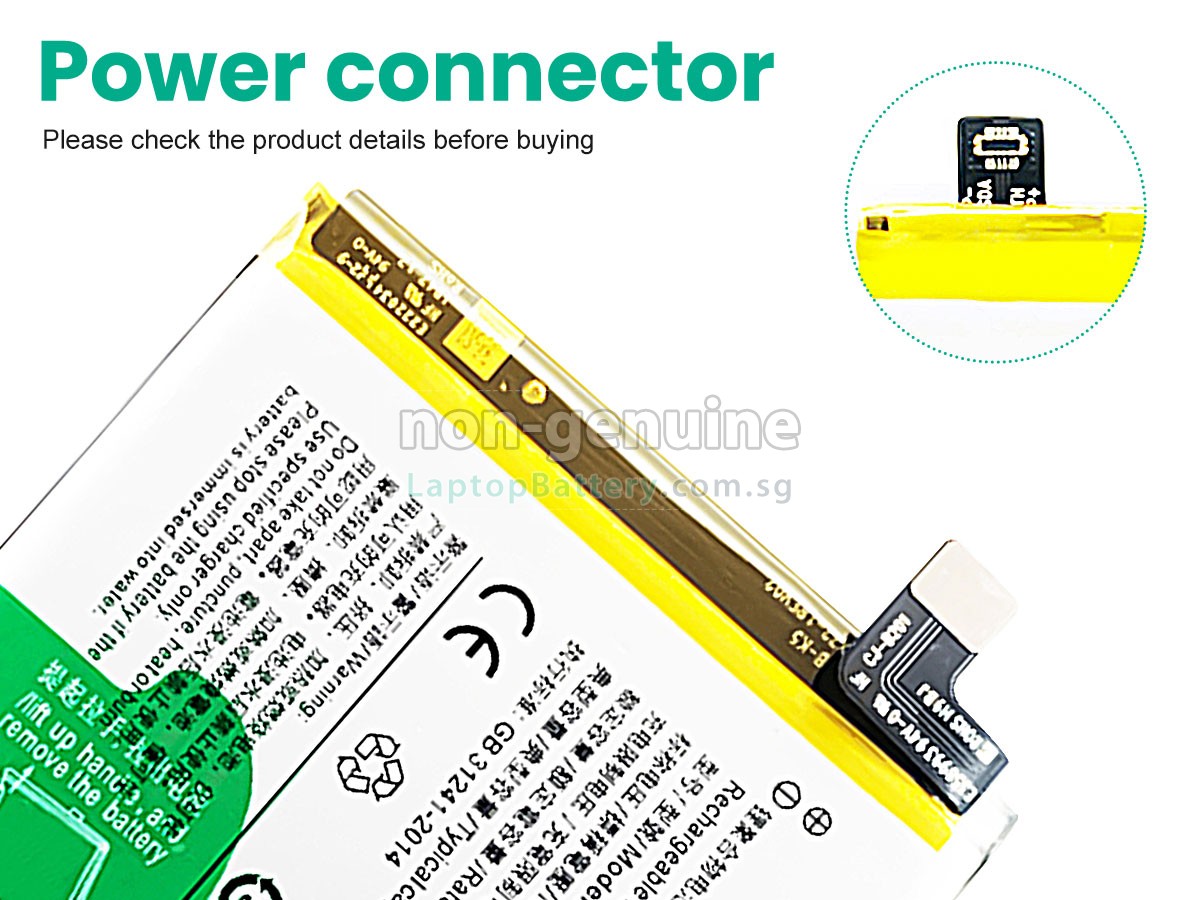 replacement Vivo B-K5 battery