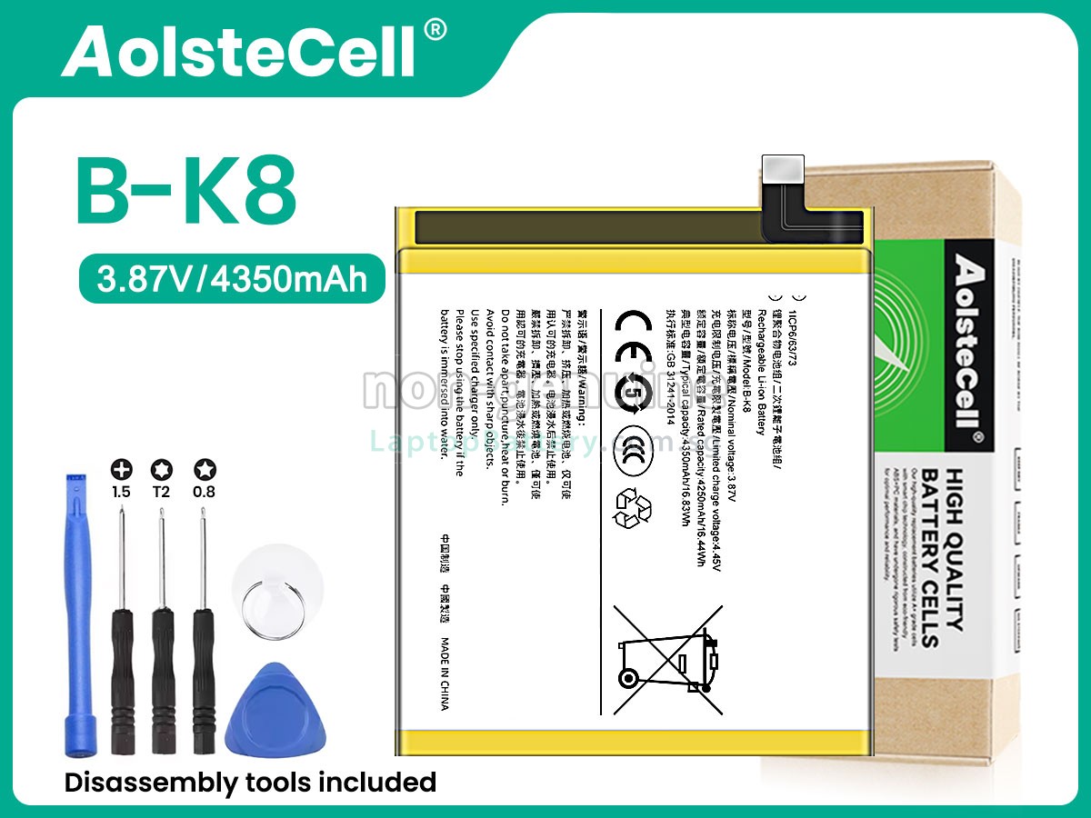 replacement Vivo B-K8 battery