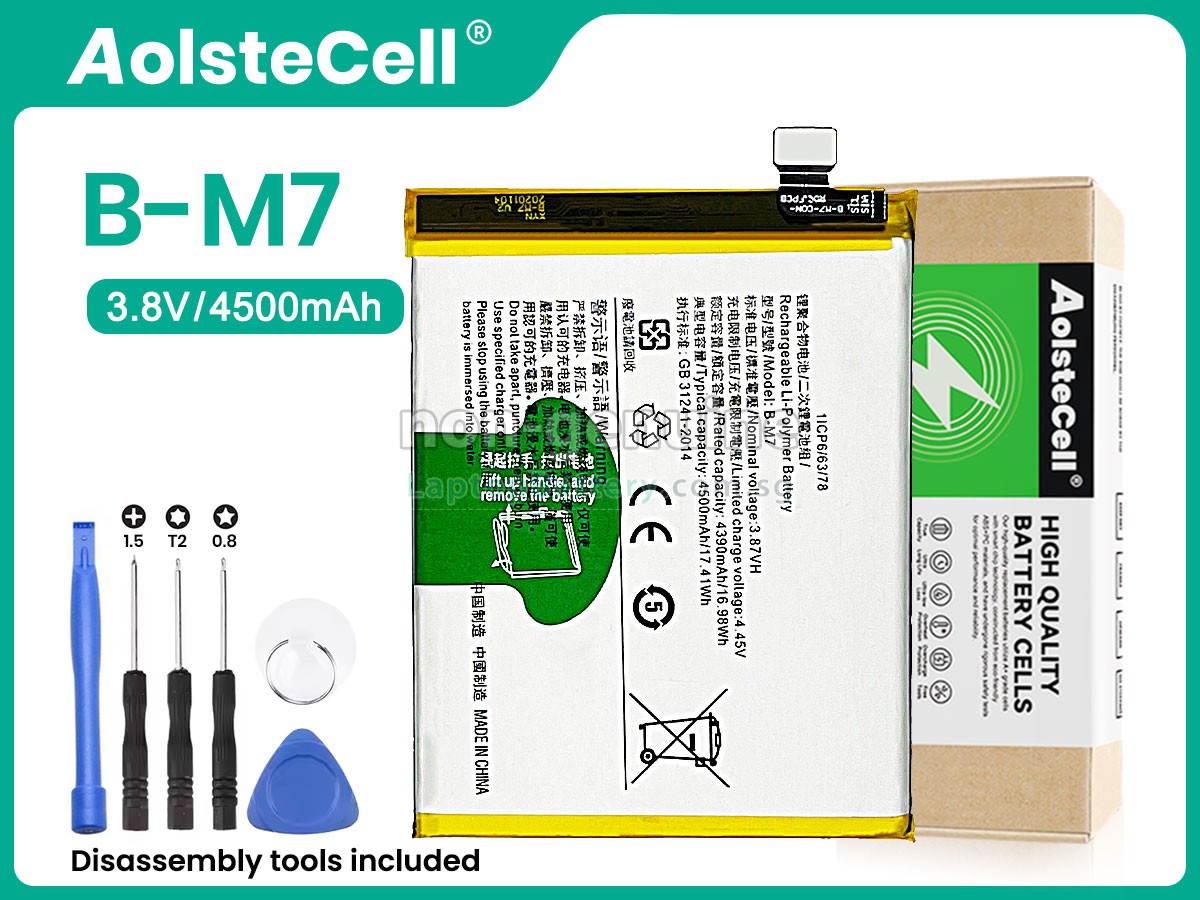 replacement Vivo B-M7 battery