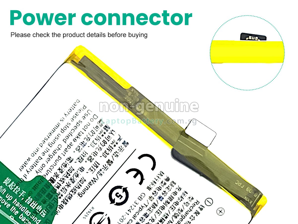 replacement Vivo B-O9 battery