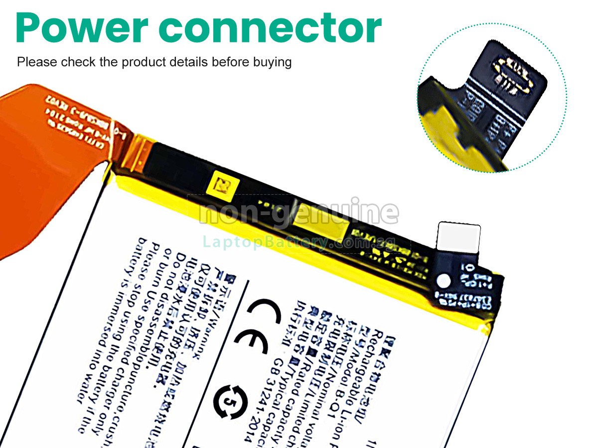 replacement Vivo B-Q1 battery