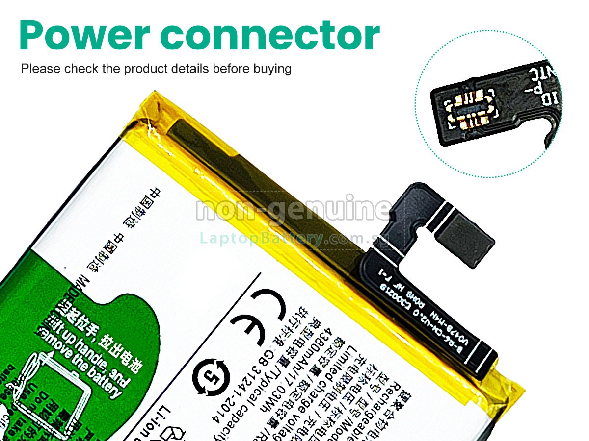 replacement Vivo X70 PRO battery