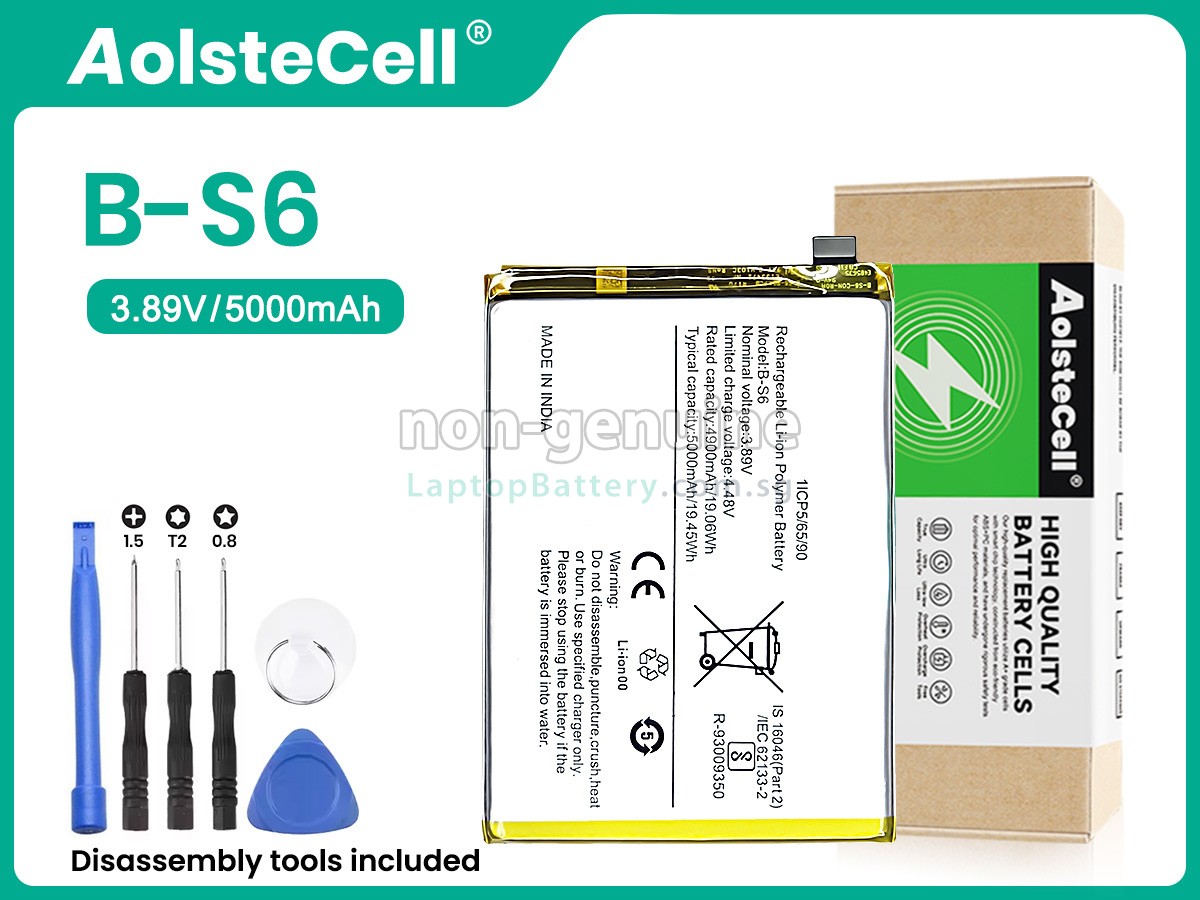 replacement Vivo B-S6 battery
