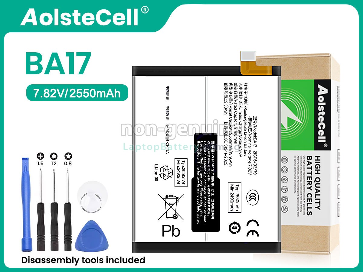 replacement Vivo IQOO 12 PRO battery
