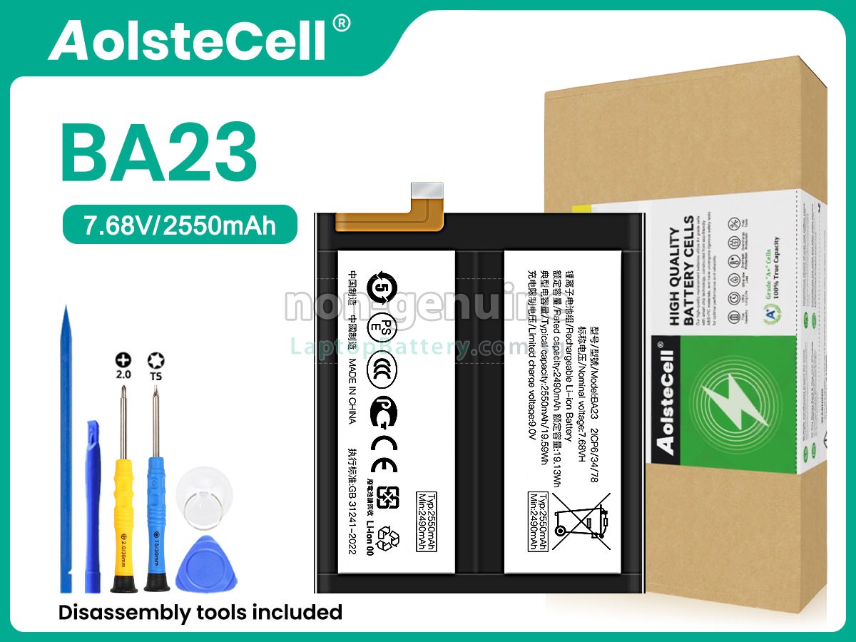 replacement Vivo BA23 battery