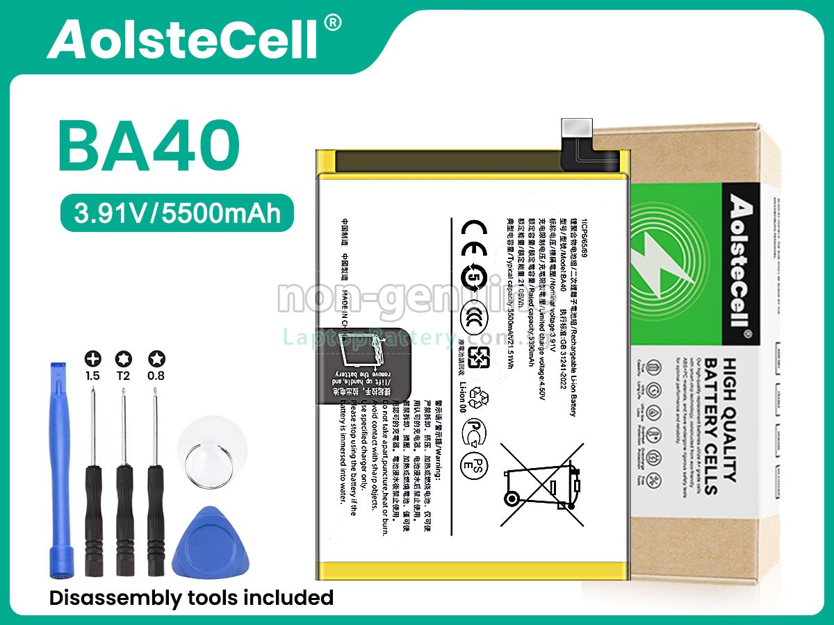replacement Vivo BA40 battery