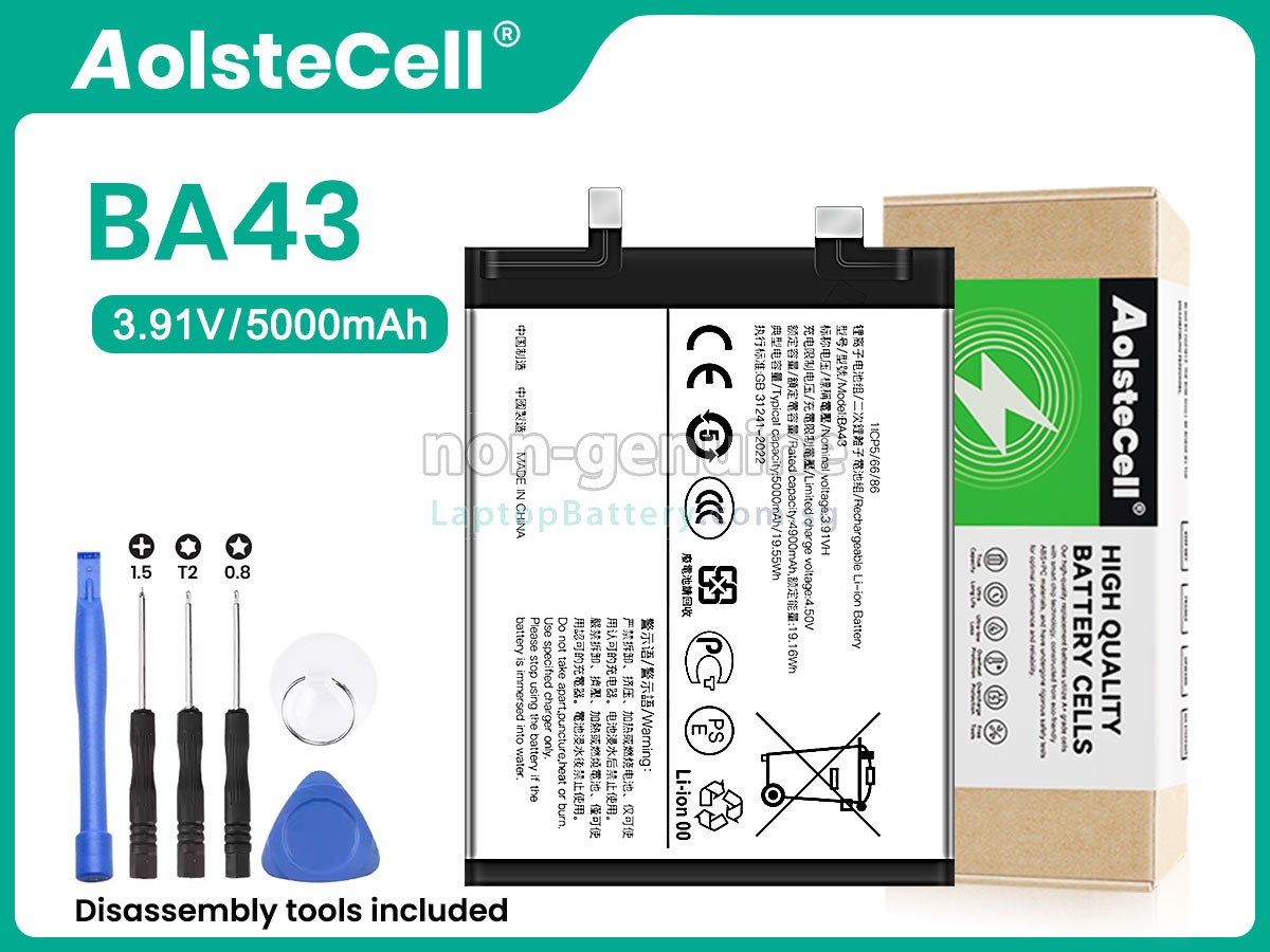 replacement Vivo BA43 battery