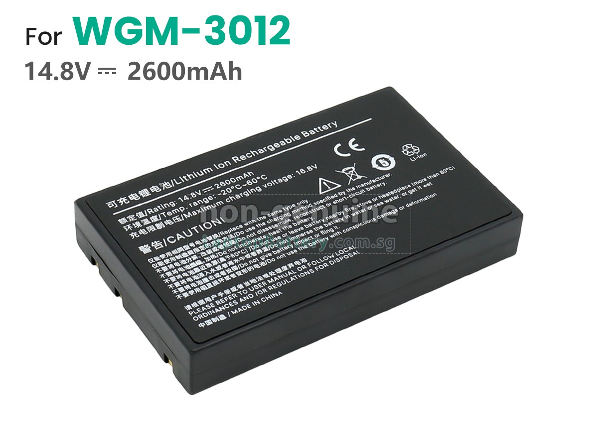 replacement WEGO WGS1010 battery