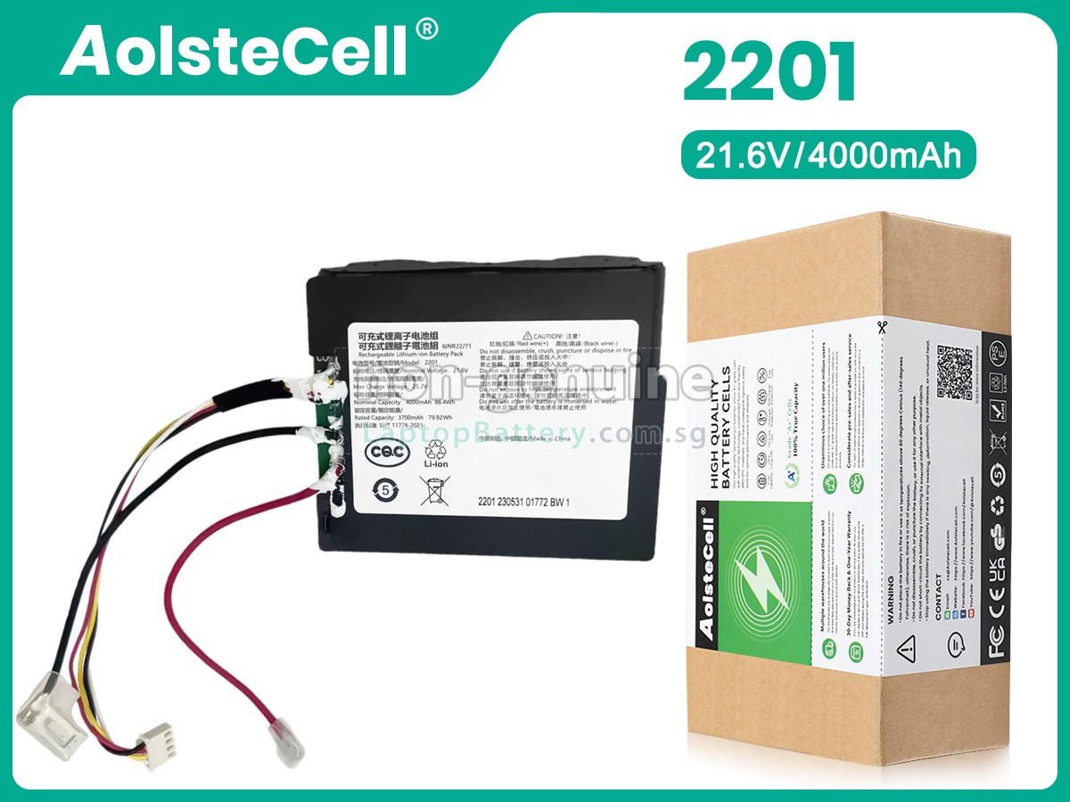 replacement XiaoMi 2201 battery