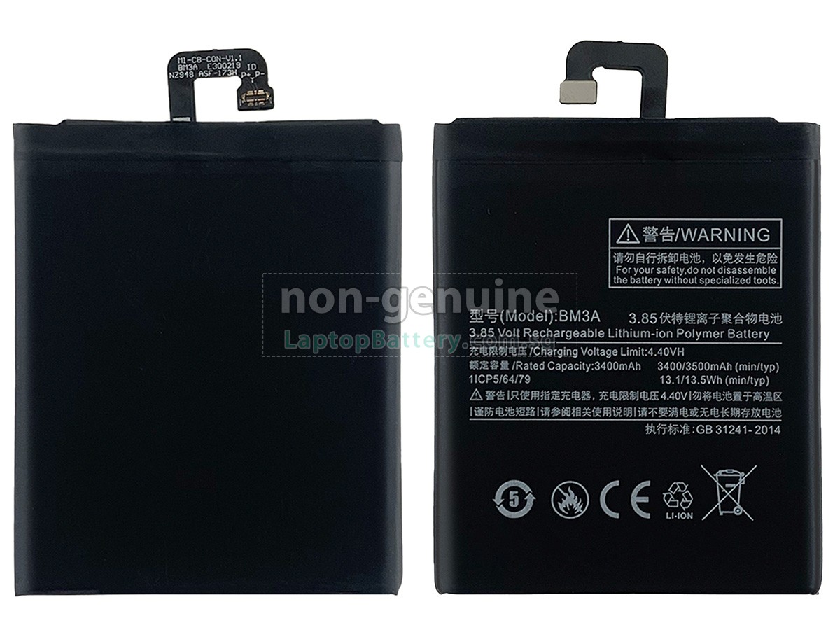 replacement XiaoMi BM3A battery