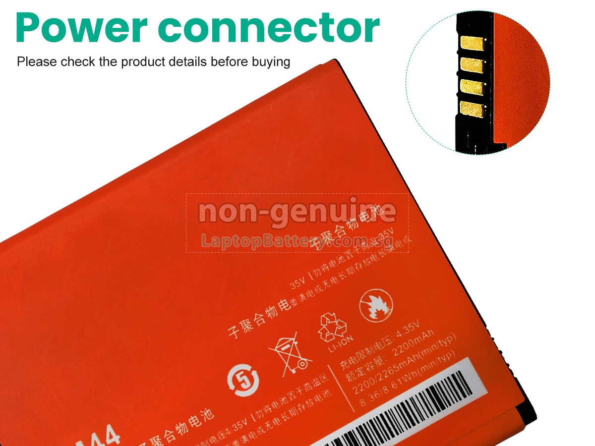 replacement XiaoMi BM44 battery