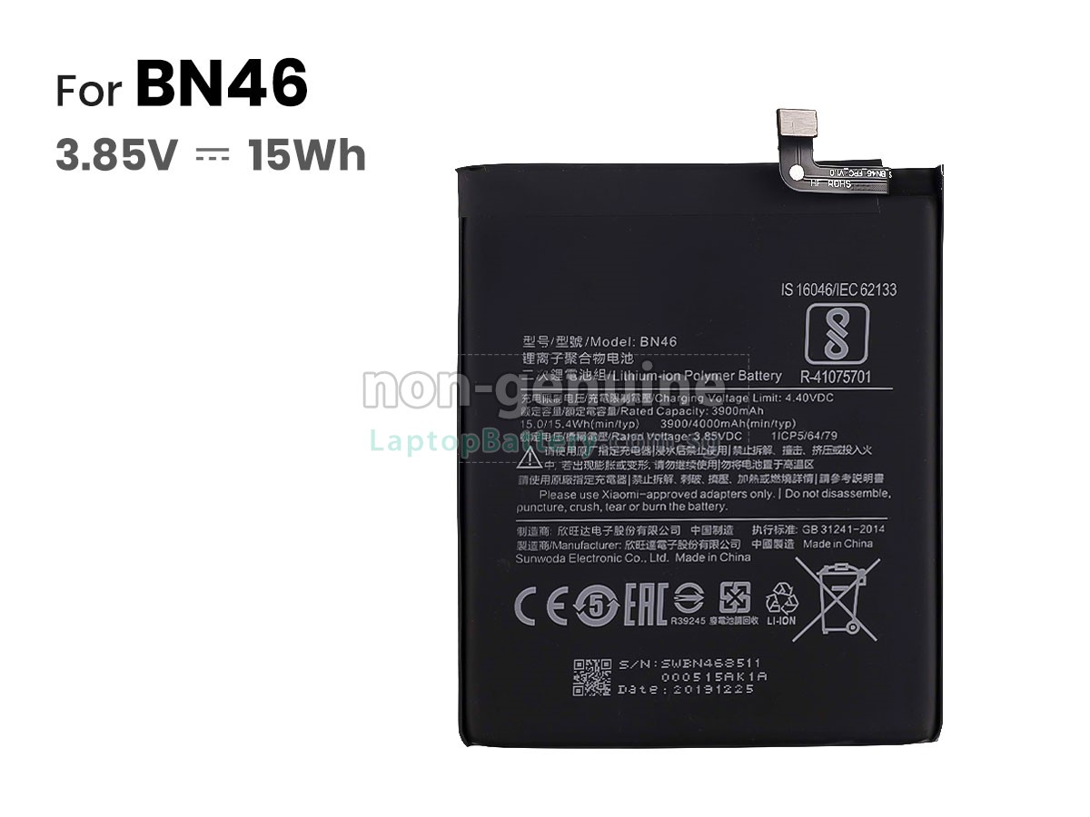 replacement XiaoMi REDMI 7 battery