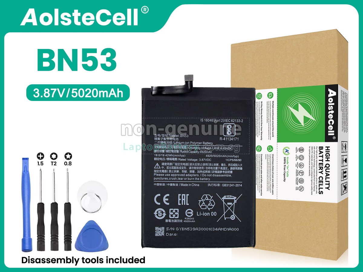 replacement XiaoMi REDMI NOTE 10 PRO battery