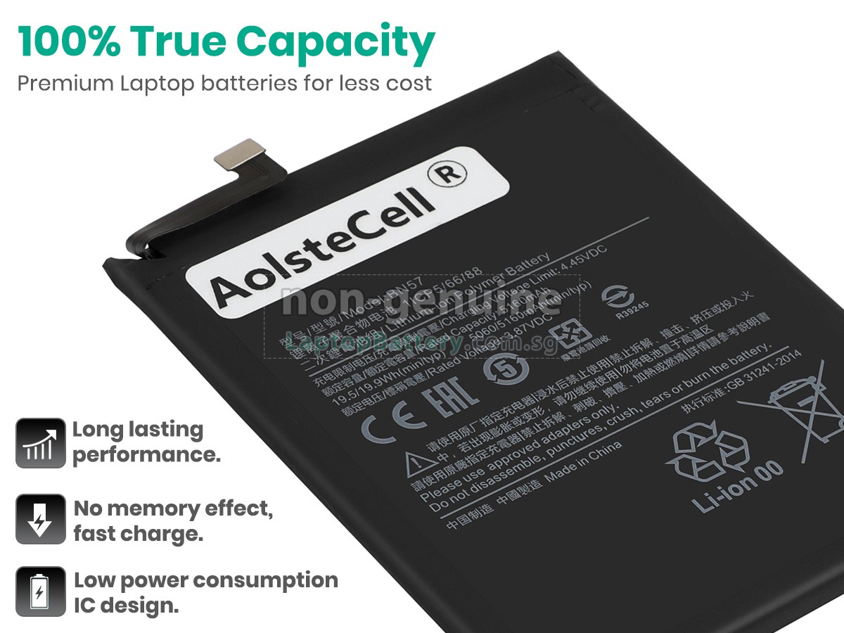 replacement XiaoMi M2102J20SG battery