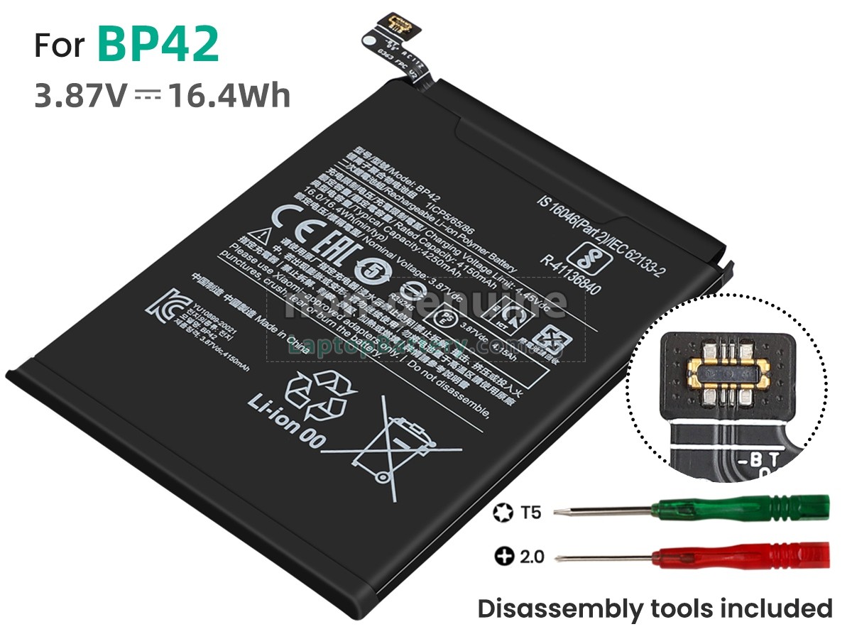 replacement XiaoMi M2101K9C battery
