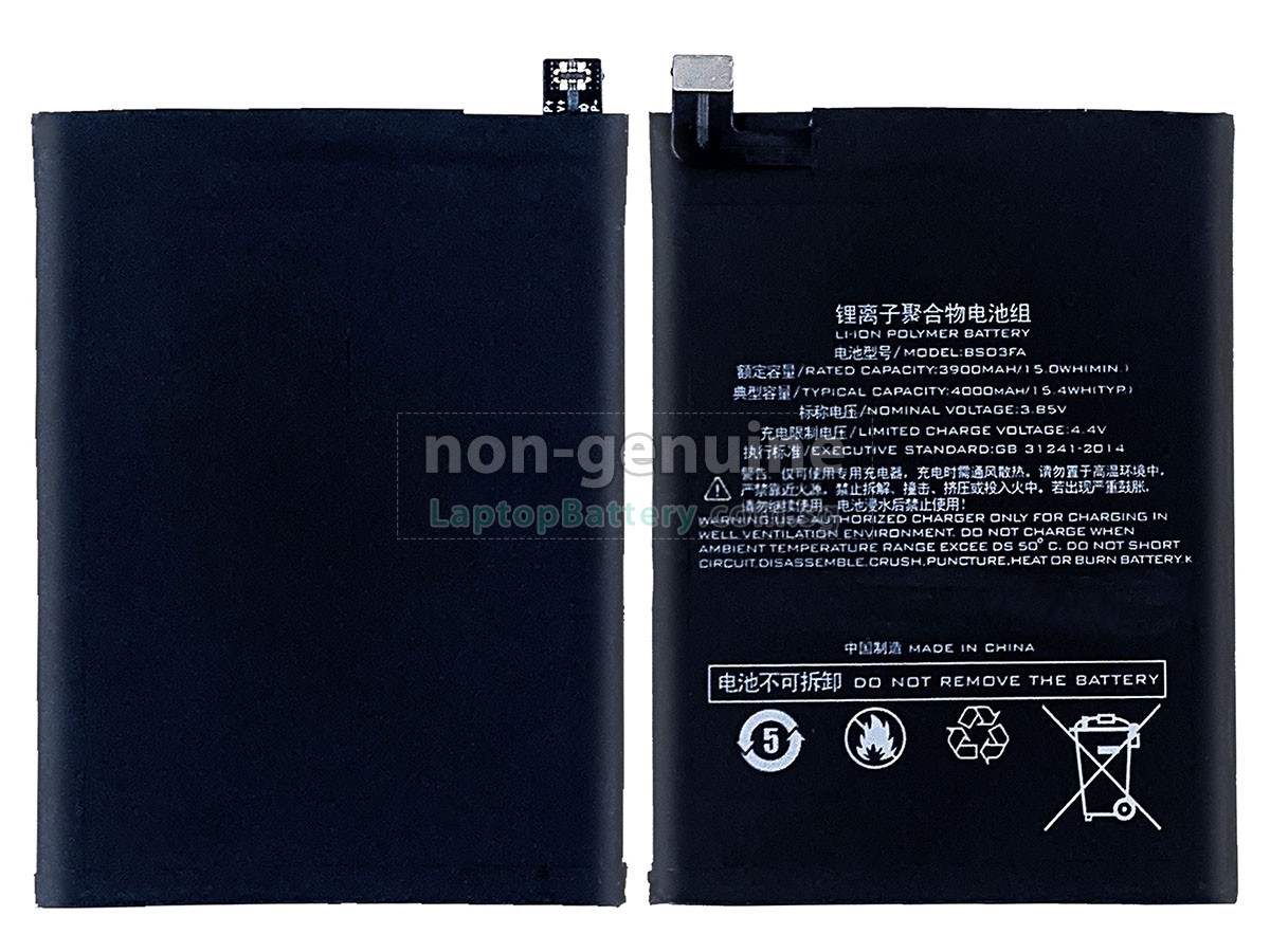 replacement XiaoMi BS03FA battery