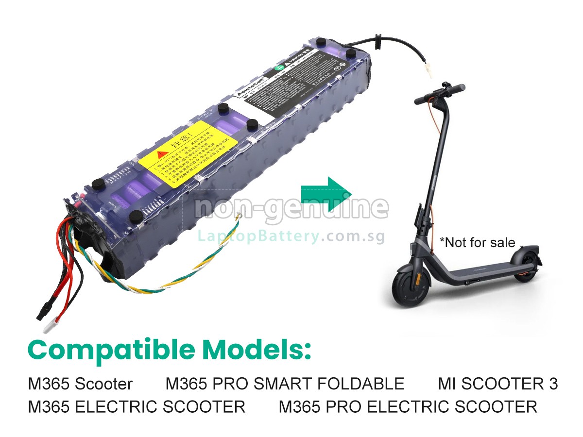 replacement XiaoMi M365 PRO SMART FOLDABLE battery